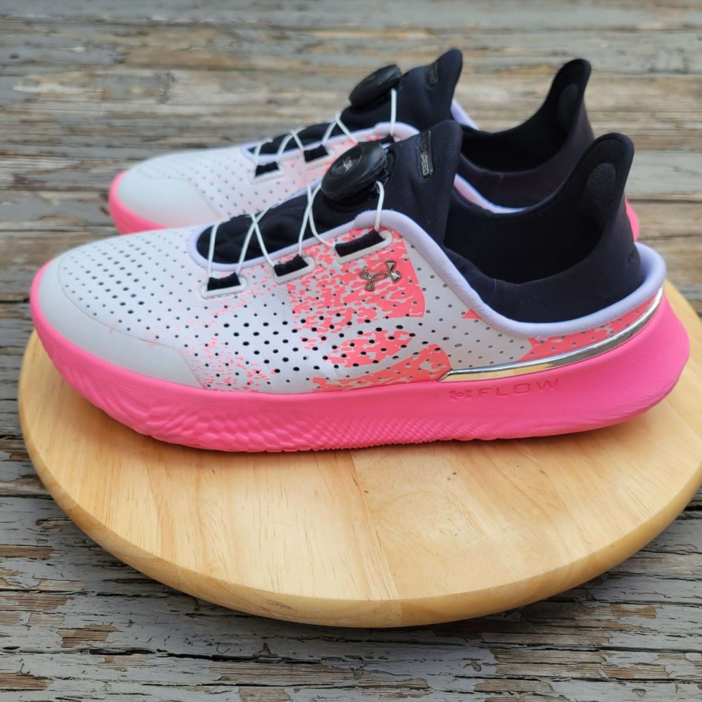 Under Armour SlipSpeed BOA Training Shoes Pink 3026409-600 Womens 9 US Mens 7.5